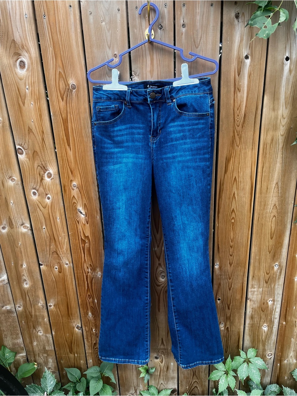 d. jeans Dark Blue Flare Jeans